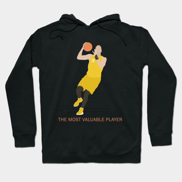 Nikola Jokic MVP Hoodie by valentinahramov